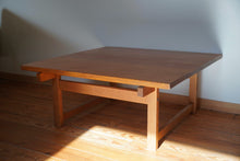 Load image into Gallery viewer, Mid Century Japanese style Oak coffee Table by Hans J. Wegner for Andreas Tuck, 1960s