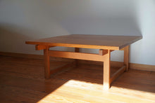 Load image into Gallery viewer, Mid Century Japanese style Oak coffee Table by Hans J. Wegner for Andreas Tuck, 1960s