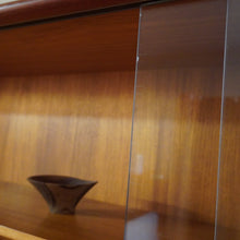 Load image into Gallery viewer, Mid Century Modern Bernhard Pedersen & son BPSM tambour door credenza with hutch