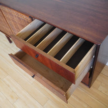 Load image into Gallery viewer, Mid Century Modern Jack Cartwright Founders Wood Cane drawer credenza