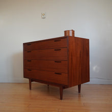 Load image into Gallery viewer, Scandinavian Mid Century Modern Teak Dresser / Vanity by Ib Kofod-Larsen