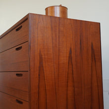 Load image into Gallery viewer, Scandinavian Mid Century Modern Teak Dresser / Vanity by Ib Kofod-Larsen