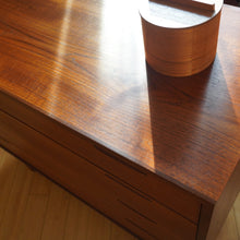 Load image into Gallery viewer, Scandinavian Mid Century Modern Teak Dresser / Vanity by Ib Kofod-Larsen