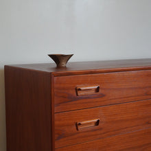 Load image into Gallery viewer, Mid century modern teak small credenza dresser