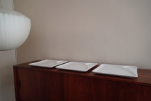 Load image into Gallery viewer, Swid Powell Square Luncheon Plate White Matte Stoneware