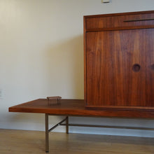 Load image into Gallery viewer, Mid Century Modern Robert Cika bar cabinet with table