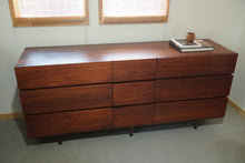 Load image into Gallery viewer, Mid century modern American of Martinsville wood dresser credenza
