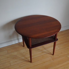 Load image into Gallery viewer, Mid century modern Peter Hvidt and Orla Mølgaard Teak Side/ coffee Table for France and Daverkosen
