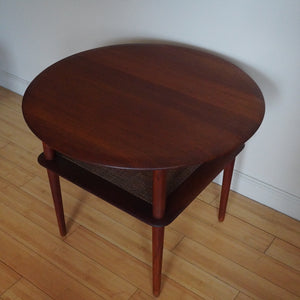 Mid century modern Peter Hvidt and Orla Mølgaard Teak Side/ coffee Table for France and Daverkosen