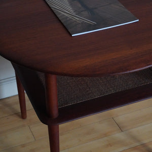 Mid century modern Peter Hvidt and Orla Mølgaard Teak Side/ coffee Table for France and Daverkosen