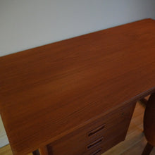 Load image into Gallery viewer, Vintage mid century modern teak desk
