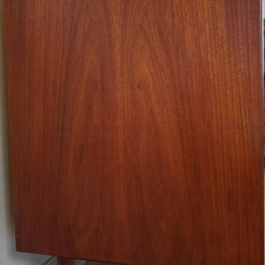 Mid century modern teak small credenza dresser