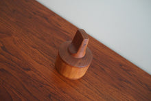 Load image into Gallery viewer, Jens Quistgaard  Rare Woods Bamboo Teak Peppermill Peugeot Lion Steel Grinder
