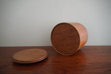 Load image into Gallery viewer, Mid century wood teak containers
