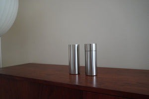 Stelton Arne Jacobsen Cylinda Line Denmark saltshaker pepper mill