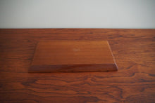 Load image into Gallery viewer, Vintage mcm wood teak tray Thailand
