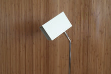 Load image into Gallery viewer, 1960s white Robert Sonneman for Kovacs Cube floor lamp
