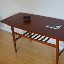 Load image into Gallery viewer, Mid Century Modern Danish Teak coffee table
