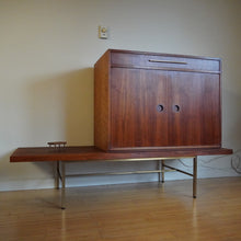 Load image into Gallery viewer, Mid Century Modern Robert Cika bar cabinet with table
