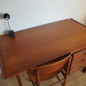 H.P. Hansen Mid Century Modern Danish teak desk