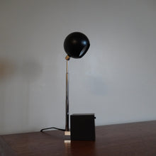 Load image into Gallery viewer, Vintage lightolier Michael Lax lytegem telescoping lamp black Japan
