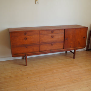 Mid Century Modern Yngve Ekstrom for Dux Teak 1960s Credenza