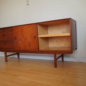 Mid Century Modern Yngve Ekstrom for Dux Teak 1960s Credenza