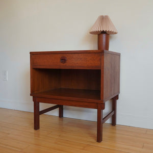 Mid Century Modern Yngve Ekstrom for Dux Teak 1960s side table