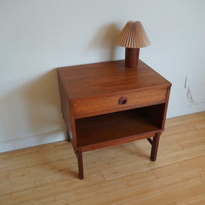 Mid Century Modern Yngve Ekstrom for Dux Teak 1960s side table