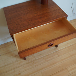 Mid Century Modern Yngve Ekstrom for Dux Teak 1960s side table