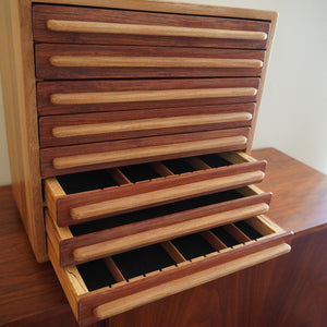 Handcrafted wood jewelry box