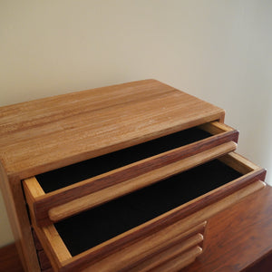 Handcrafted wood jewelry box