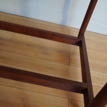 Load image into Gallery viewer, Teak bar cart / side table in teak by Poul Hundevad
