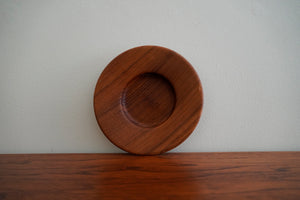 Small Teak  Denmark Wood Plate