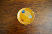 Load image into Gallery viewer, Ceramic R. Wood 2001 ceramic small mustard saucer plate
