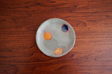 Load image into Gallery viewer, R. Wood Studio 2001 ceramic small saucer plate aqua green
