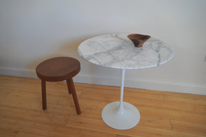 Knoll Eero Saarinen marble side table - 20" Round