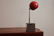 Load image into Gallery viewer, Persimmon Michael Lax Lamp 1965 Lytegem Lightolier Telescopic Eyeball Task Vintage
