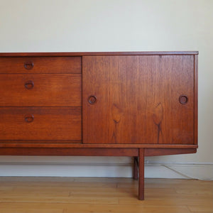 Mid Century Modern Yngve Ekstrom for Dux Teak 1960s Credenza