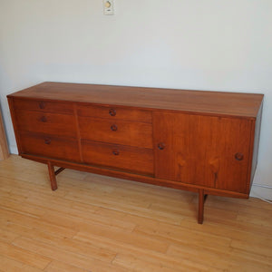 Mid Century Modern Yngve Ekstrom for Dux Teak 1960s Credenza